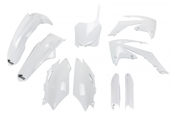 Full Plastic Kit white for Honda CRF 250 R (2011-13) - CRF 450 R (2011-12) - CRF 250 R USA (2011-13) - CRF 450 R USA (2011-12)